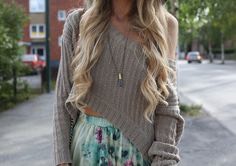 Cropped sweaters