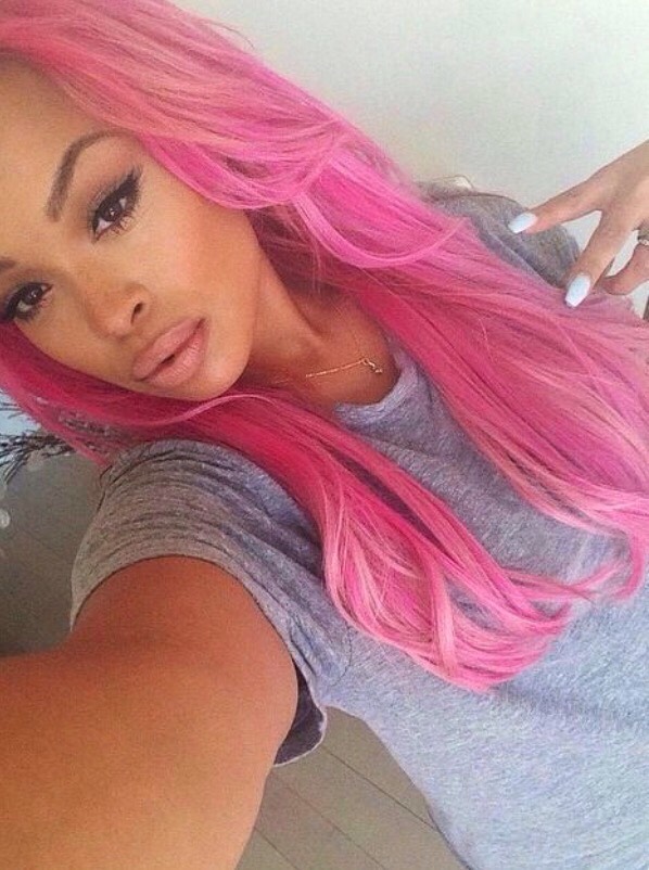 Dyed Hair on Dark Skin Girls / Colored Hair on Darker Skin