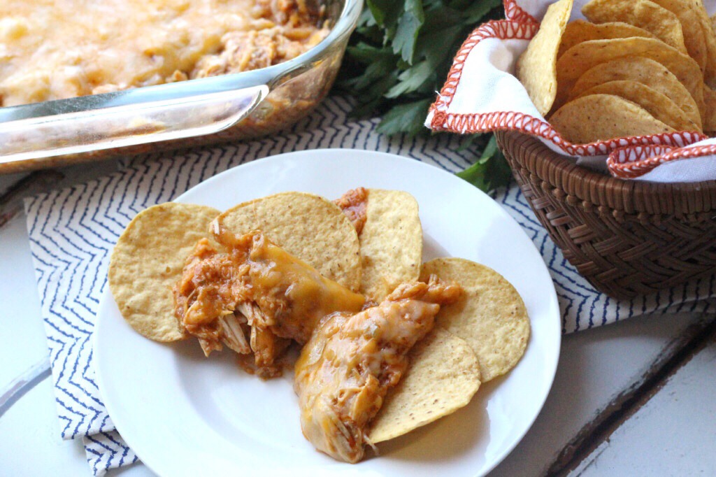 Cheesy chicken Enchilada Dip
