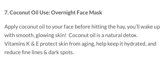 💓10 Beauty Uses Of Coconut Oil 💓