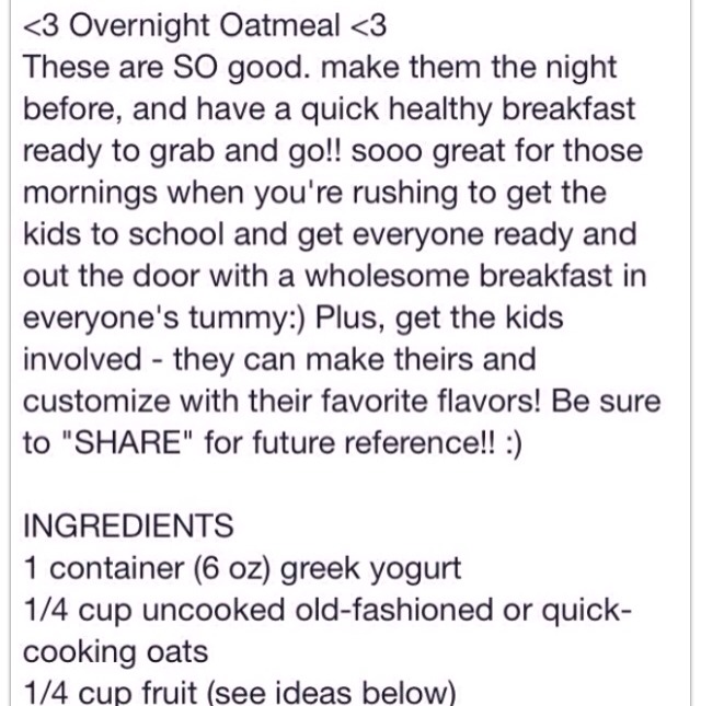 Delicious Oatmeal Recipes 😋