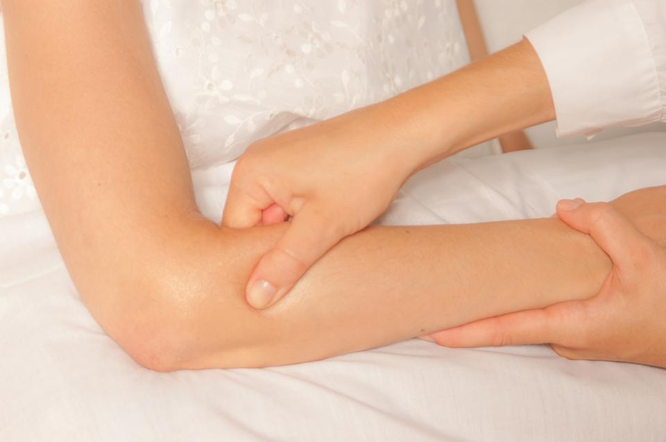 Don't Neglect Your Elbows
It's easy to forget about your elbows, but they need just as much protection and care as other parts of your body. Cure dry elbows by massaging Bio-Oil onto them daily. You'll see and feel softer elbows in at least two days.
