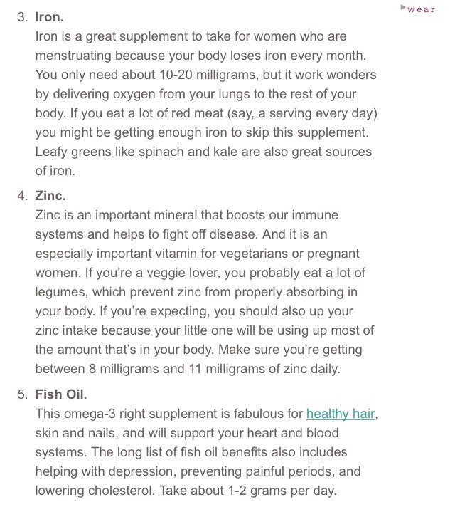 💊The Smart Girls Guide To Vitamins💊