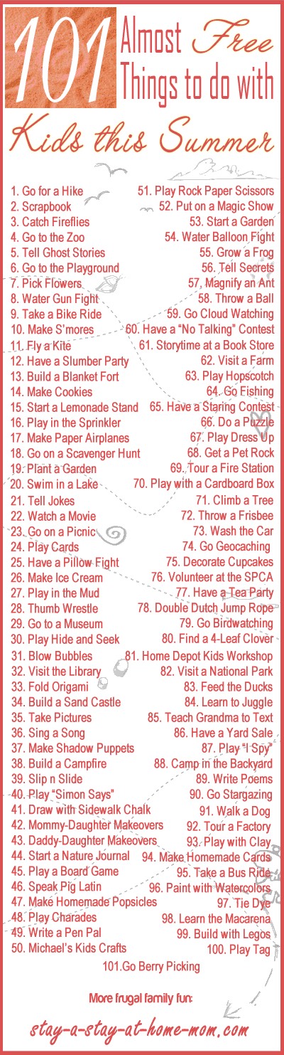 Fun Cheap Things To Do in The Summer ☀️