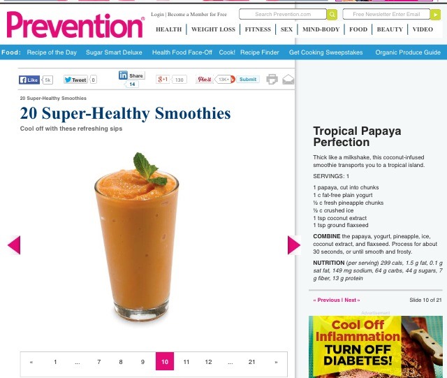 20 Super-Healthy Smoothies π