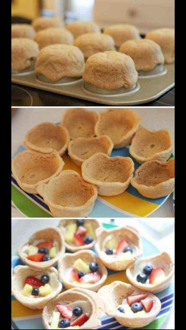 Sugar Cookie Cups! Yummy ❤️👍