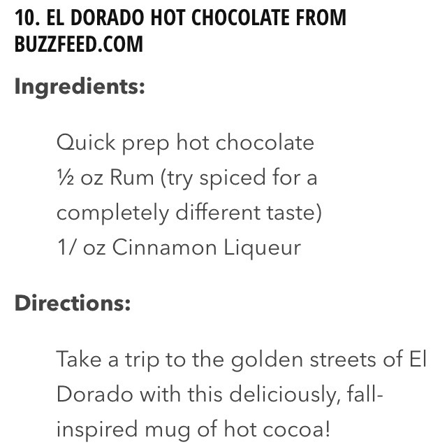 π Adult Hot Chocolate Recipes!