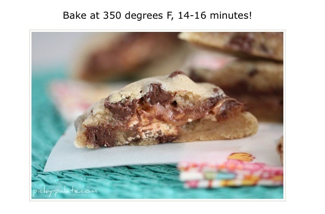 Candy Inside Cookies- Genius!