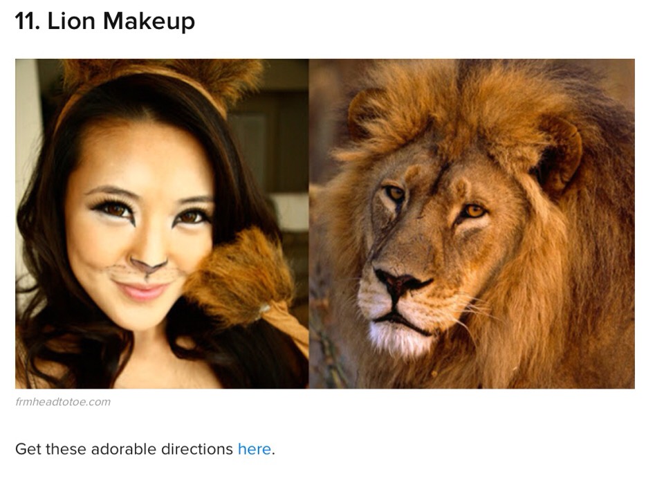 21 Incredibly Creepy Halloween Hair & Makeup Ideas! #HalloweenTip