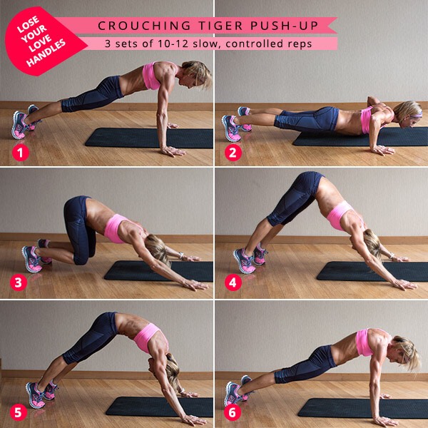 7 Moves To Get Rid Of Love Handles
