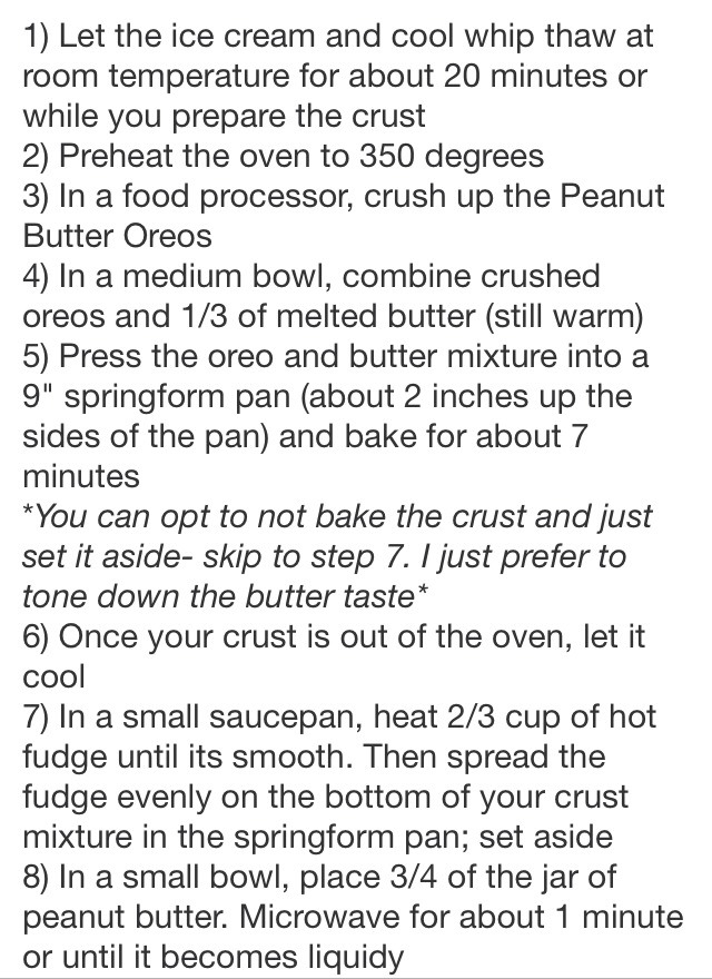 Homemade Reese's Peanut Butter Ice Cream Cake