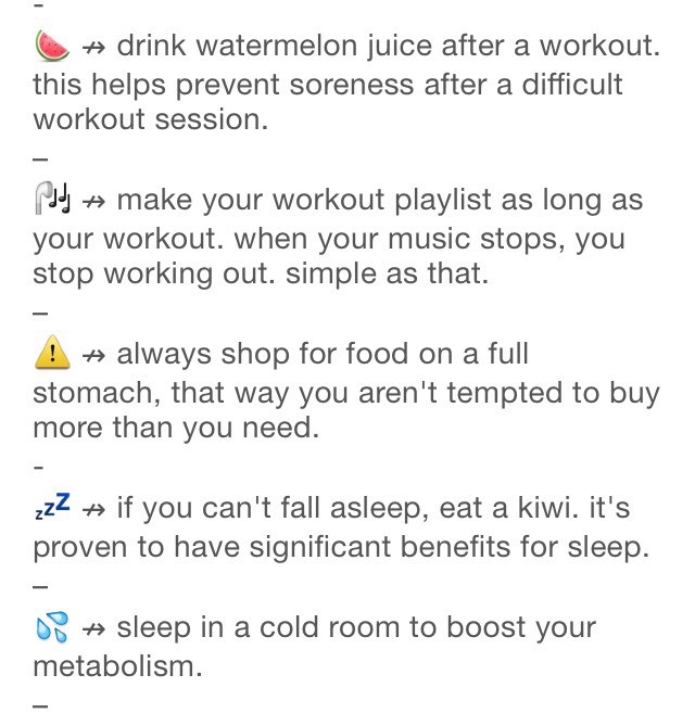 Health and fitness life hacks❤️