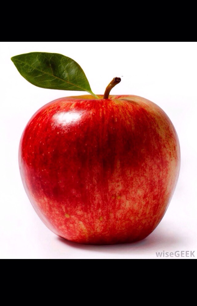 Apple has loads of qualities and one of them is to whiten teeth. 
Also note that rinsing your mouth with hydrogen peroxide also helps to whiten teeth.