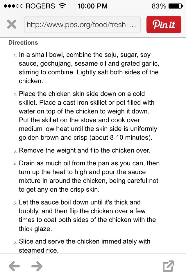 Spicy Crispy Chicken