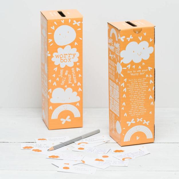 This worry box.Get your worries out your head and into this worry box. By From Lucy,