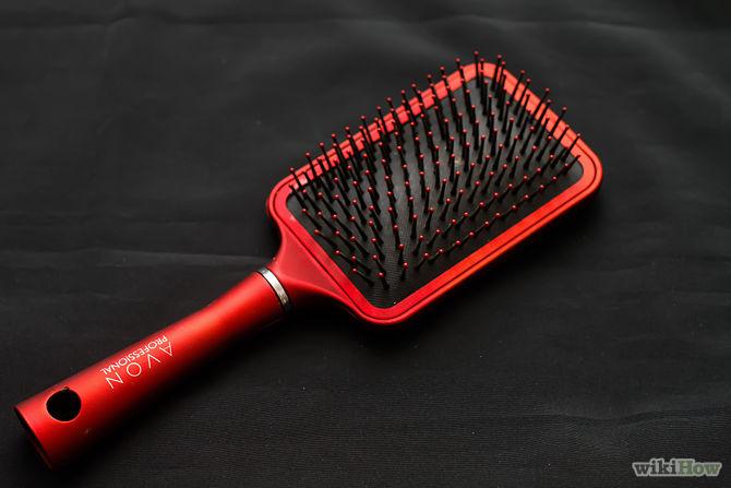 Know when to use your brush. Brushing your hair while it's still wet is yet another way to break it, causing it to thin out.