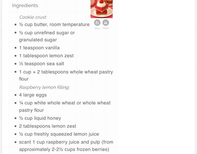 YUMMY Raspberry Lemon Bars (Healthy)