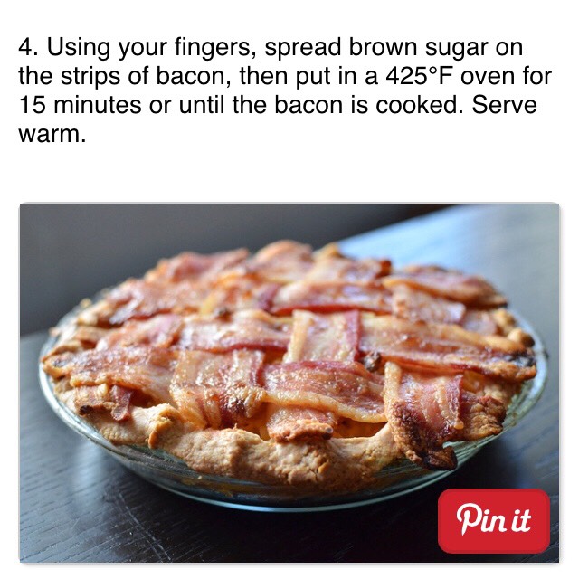 Bacon Mac N Cheese Pie