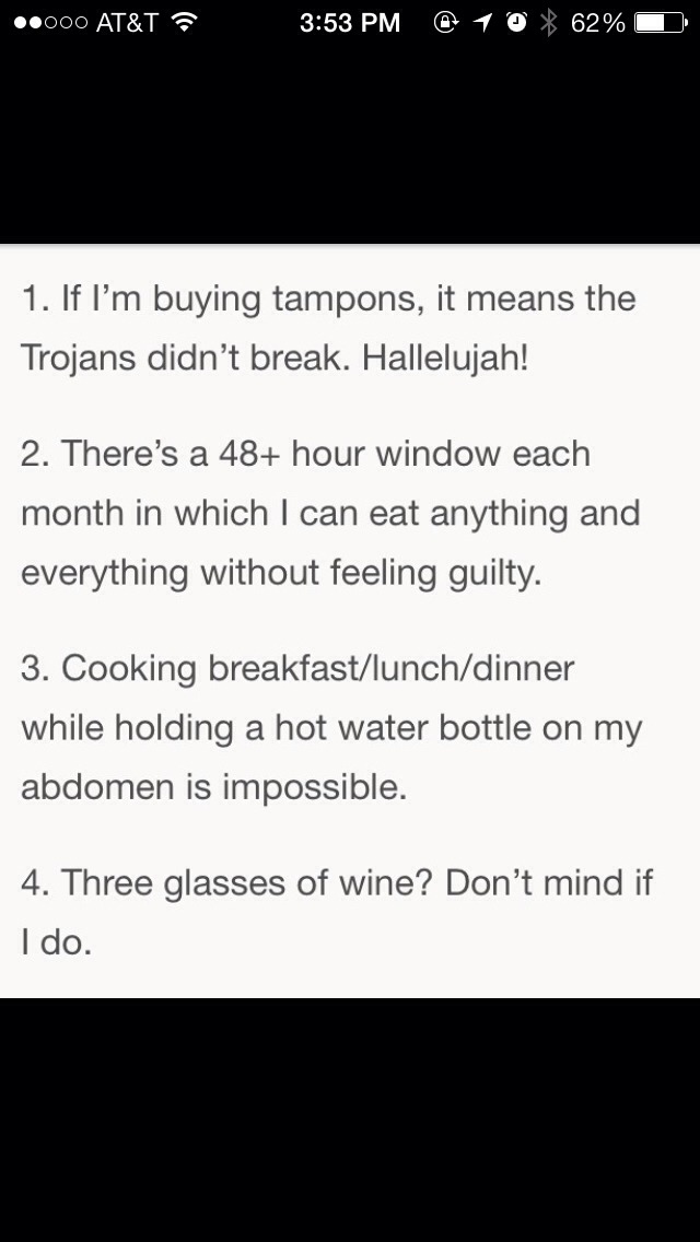 Reasons To Love Your Periods Ladies: