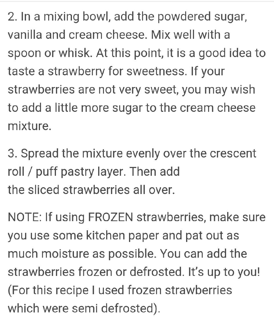 Strawberry Crescent Roll Cheesecake Bars!!