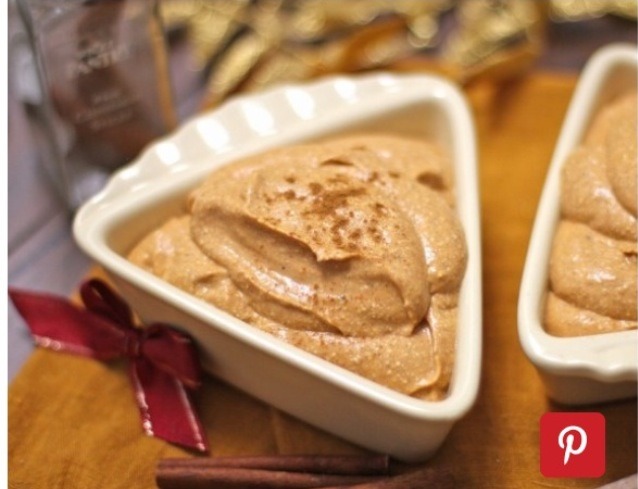 Secretly healthy pumpkin cheesecake dip
