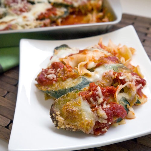 4. Baked Zucchini Parmesan