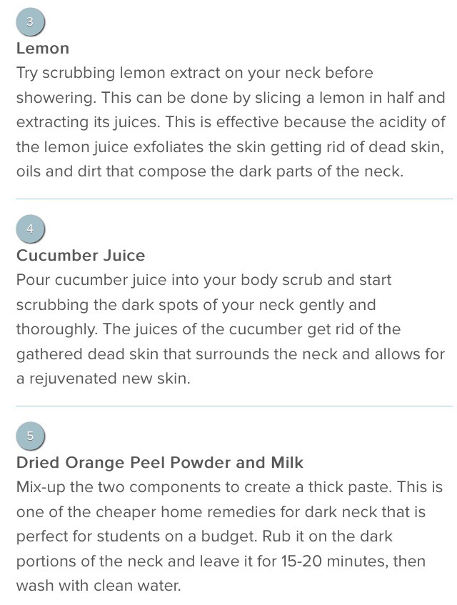 11 Natural Remedies To Get Rid Of Dark Neck