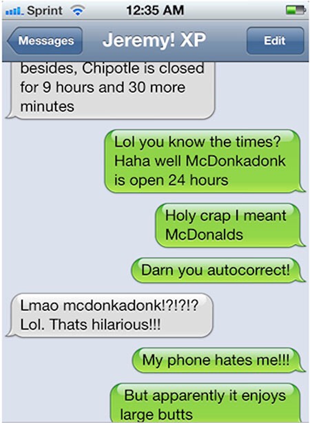 Funny Text Messages