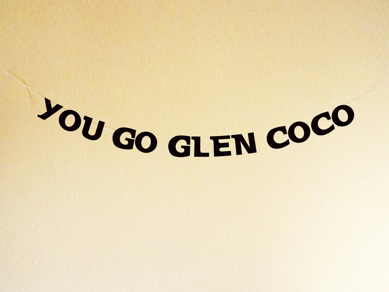 Decorate your party with banners, streamers, balloons etc.