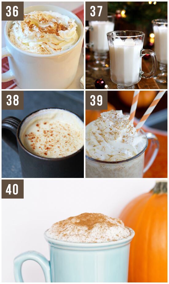50 Fall Warm Drink Recipes