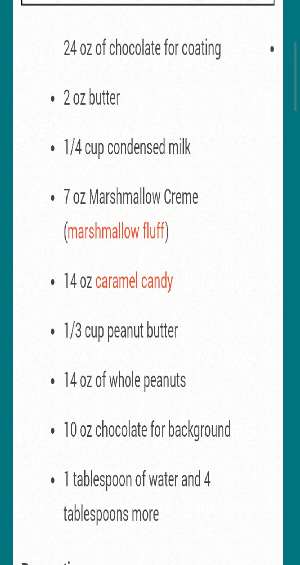 Homemade Snicker Bars!
