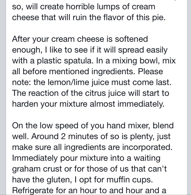 No Bake Cheese Cake