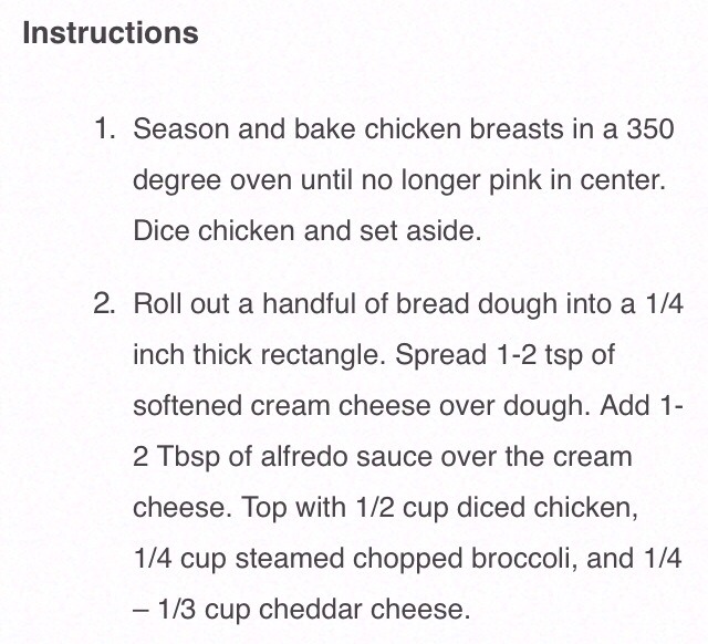 Chicken Broccoli & Cheddar Pocket  