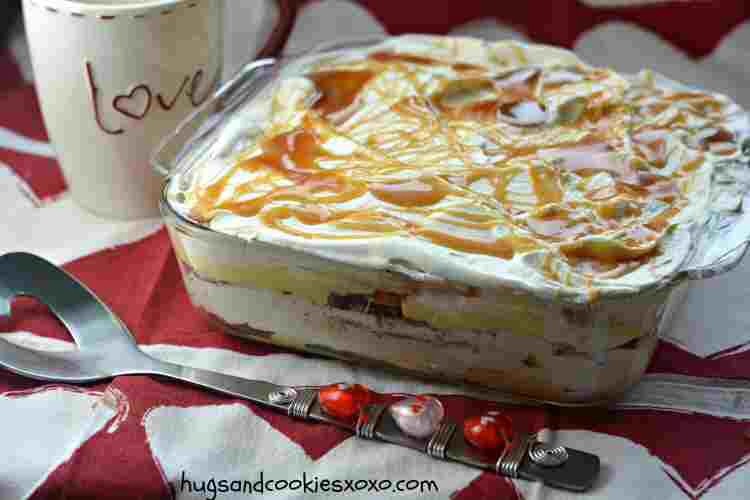 Vanilla Caramel Cookie Lasagna😱😋