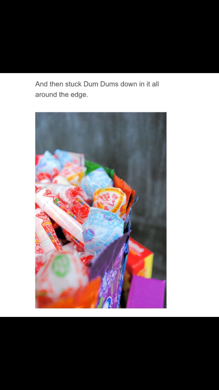 DIY Candy Cake Tower