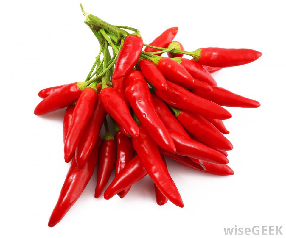 the heat from chili peppers stimulate energy burning and turn white fat to brown 