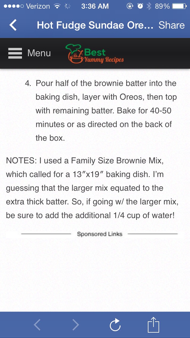 Oh My... The Best, Hands Down, Ultimate Brownie Bake!!!