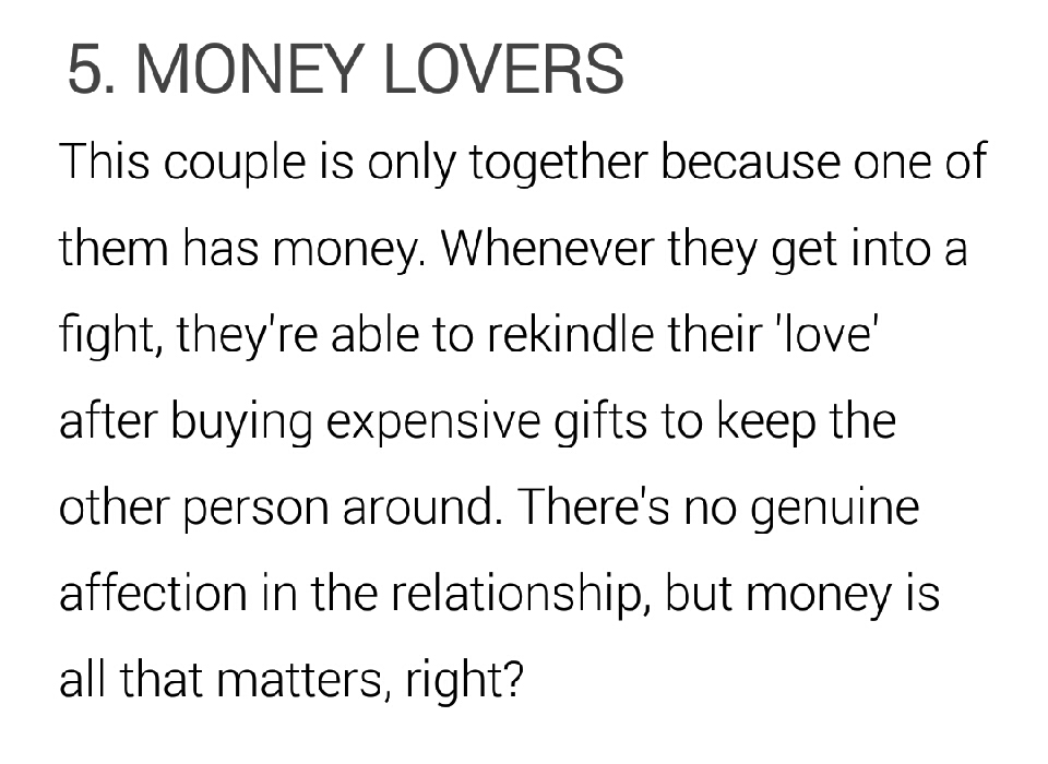 Types Of Relationships Whose Only Destination Is Disaster!!