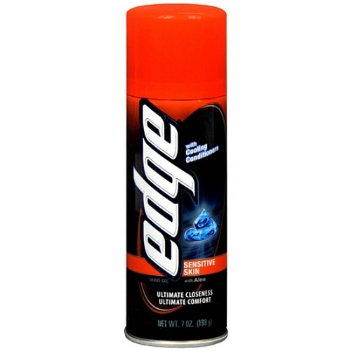 This Edge shave gel WITH ALOE is what I use now that razor burn isn't a constant anymore. It makes for a smoother shave than the Aveeno but wasn't good enough to prevent the razor burn at first.