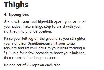 5 Best Moves For Trouble Stubborn Spot - THIGHS # PART 2