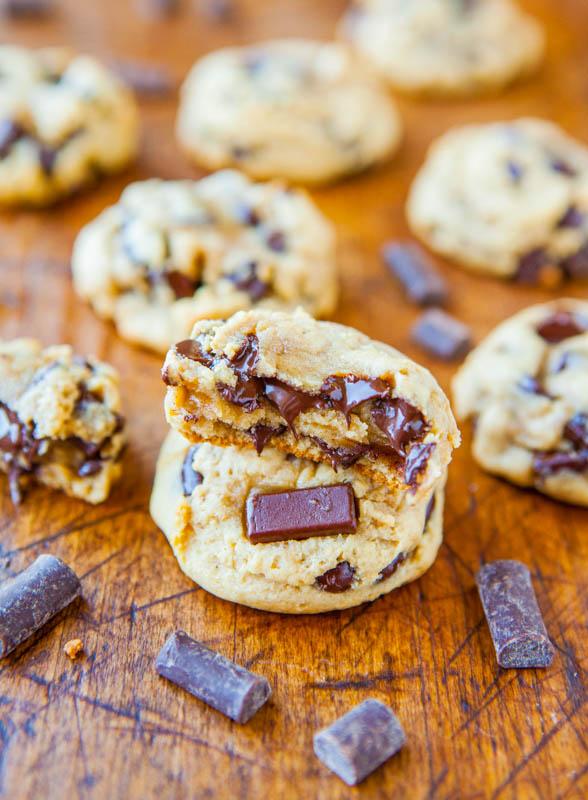 The cookies are super soft without being cakey, and remind me of Softbatch cookies. The edges are slightly chewy, and the thick interiors are soft, tender, and moist.

Cornstarch is my secret weapon for creating super soft cookies.

