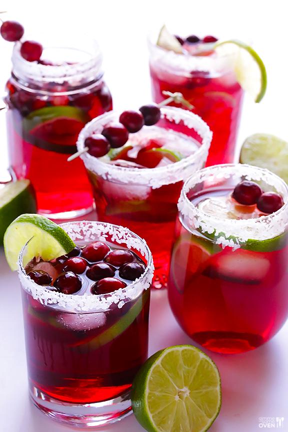 But bottom line, this cranberry margarita recipe is quick and easy and tasty, and perfect for toasting during the holidays or just any happy hour.