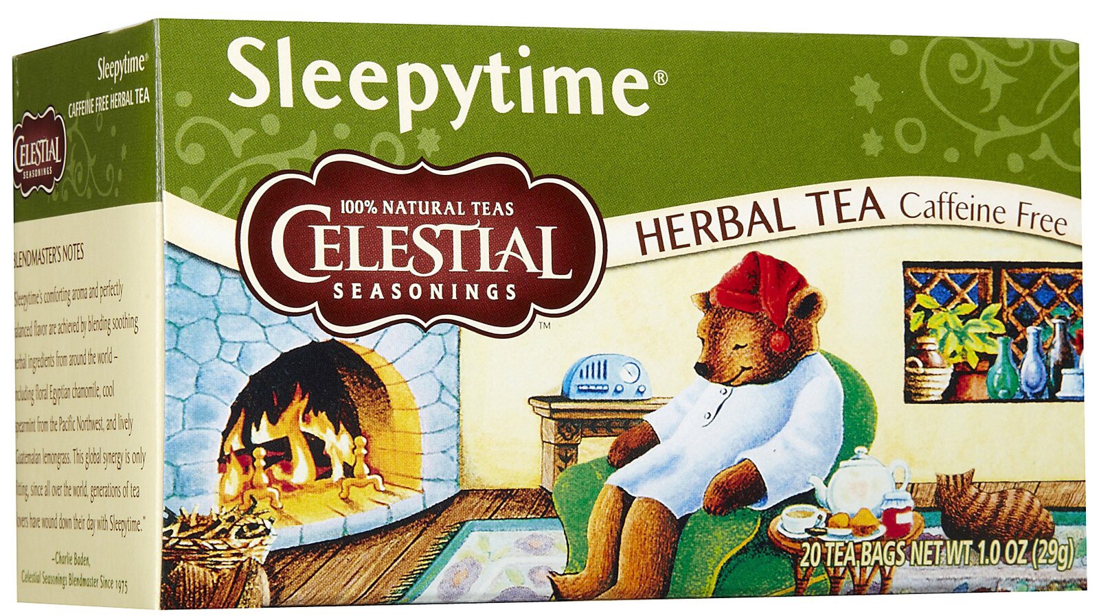 Have chamomile tea or sleepy time tea a half hour before bed.  It will help relax you after a hectic day. Don't add anything to it.
