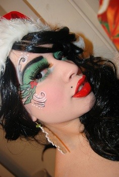 Christmas Makeup Art 