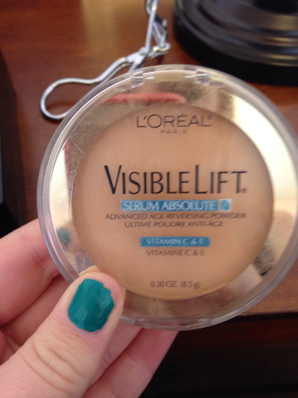 Go over your face for missed spots and residue from your eyeshadow!!