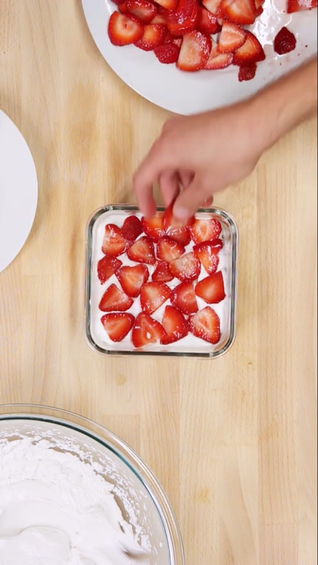 Strawberry Icebox Cake