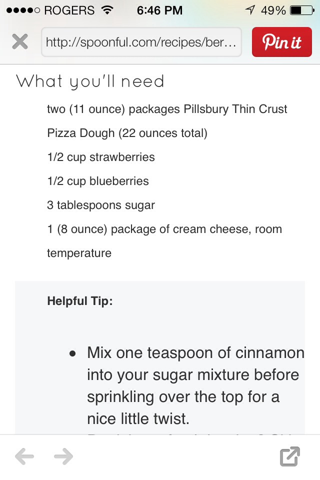 Berries And Cream Cheese Monkey Bread Recipe!
