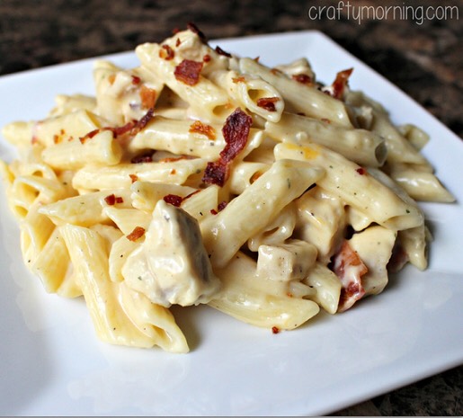 Chicken Bacon Ranch Pasta Recipe!