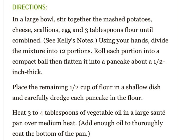 Cheesy Left Over Mashed Potatoes Pancakes 