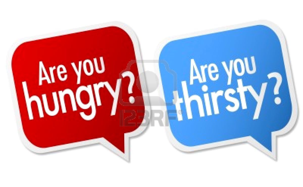 If you think you are feeling hungry how do you know you are actually hungry? You might be thirsty. The mind often mistakes thirst for hunger so have a glass of water, if wait 5 minutes if you still feel hungry have a small, healthy snack. 